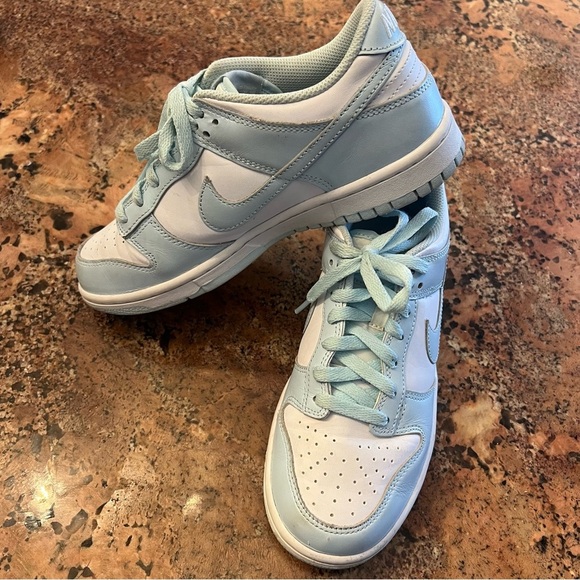 Nike Glacier Blue Dunks Lace-Up Sneakers - Picture 3 of 6